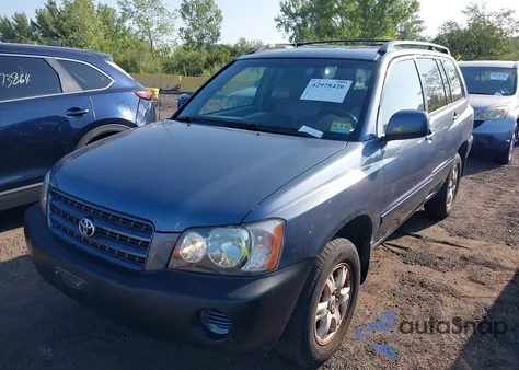 2003 Toyota Highlander V6 z USA, uszkodzony, nr VIN JTEHF21AX30156406